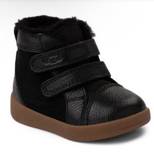 NEW UGG Unisex-Baby Baby Rennon Ii Sneakers Black 0-1 Infant